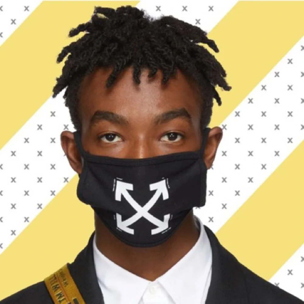 NWT Off-White Iconic Branded Mask